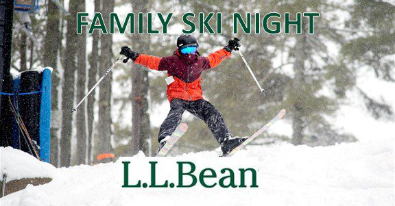 ll bean family ski night square