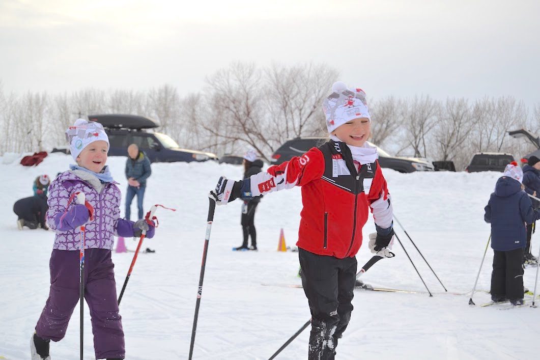 kid nordic skiing