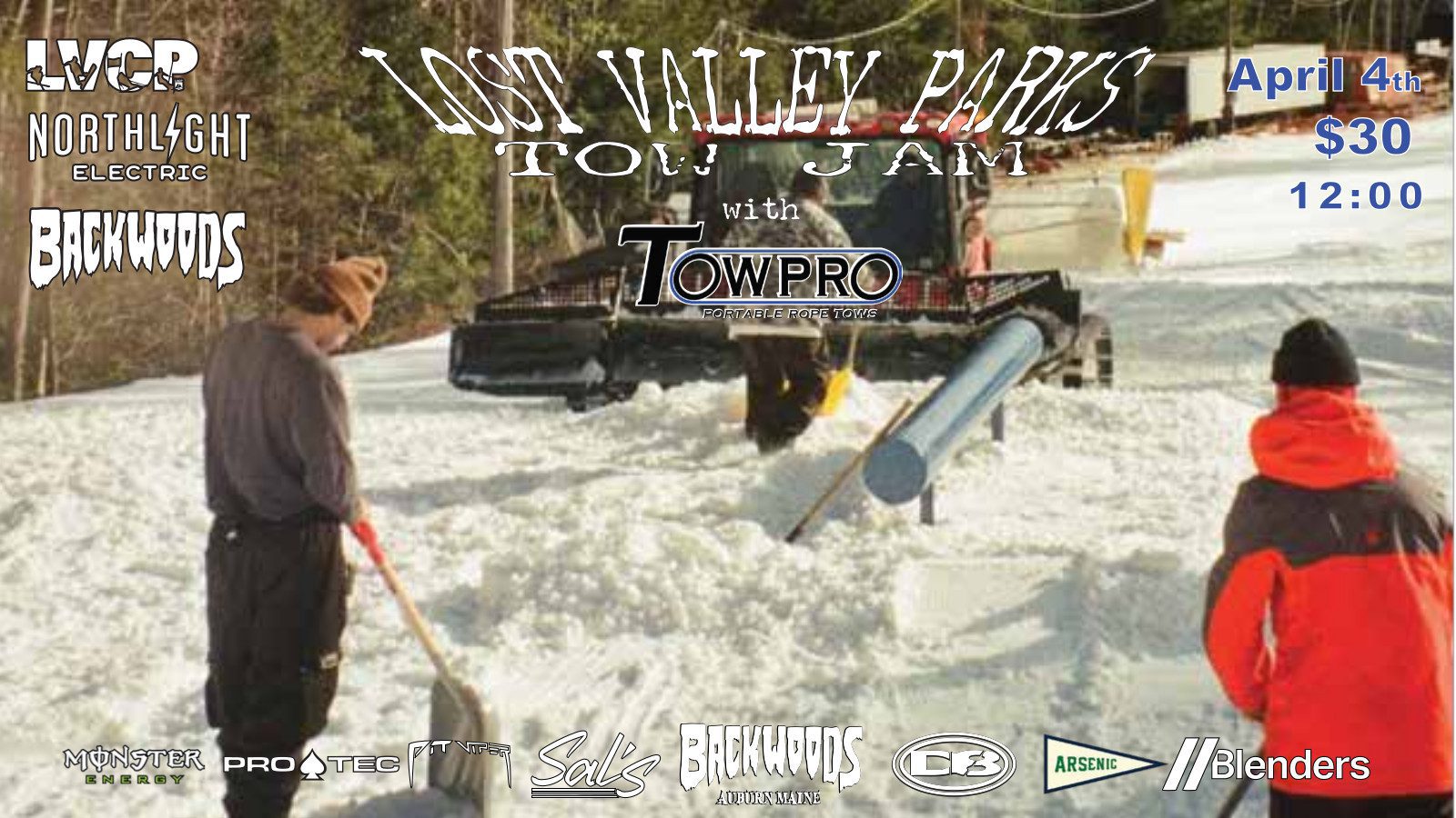 Tow jam Rail Jam Lost Valley